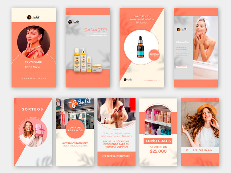 agencia juba 360 marketing diseno redes sociales influencers acciones bonpel belleza